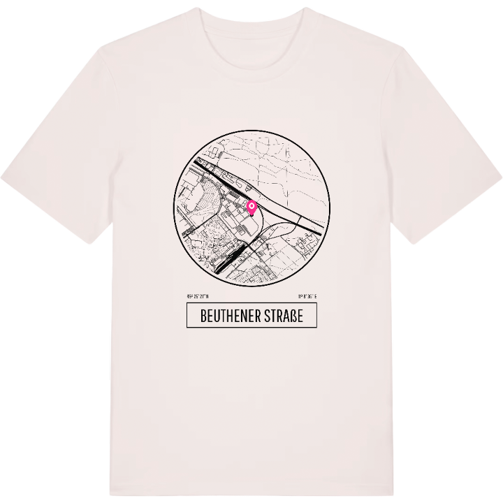 Beuthener Straße t-shirt – t-shirt från PinShirt