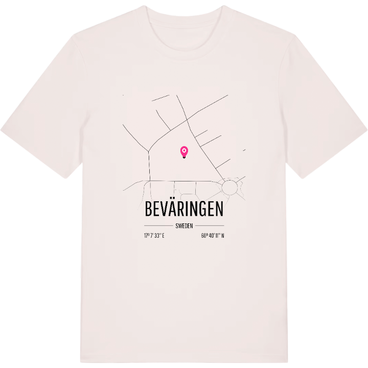 Beväringen karta t-shirt – t-shirt från PinShirt