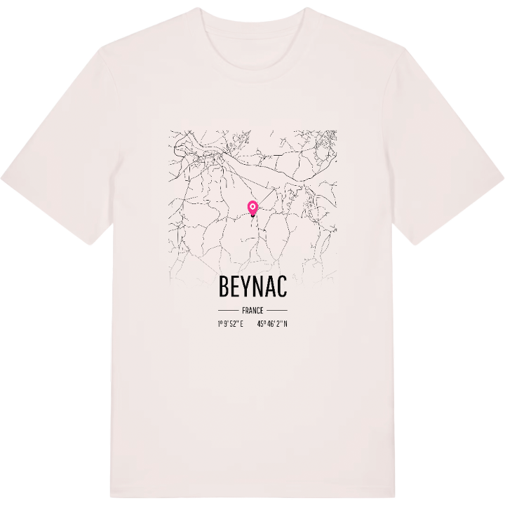 Beynac karta t-shirt – t-shirt från PinShirt