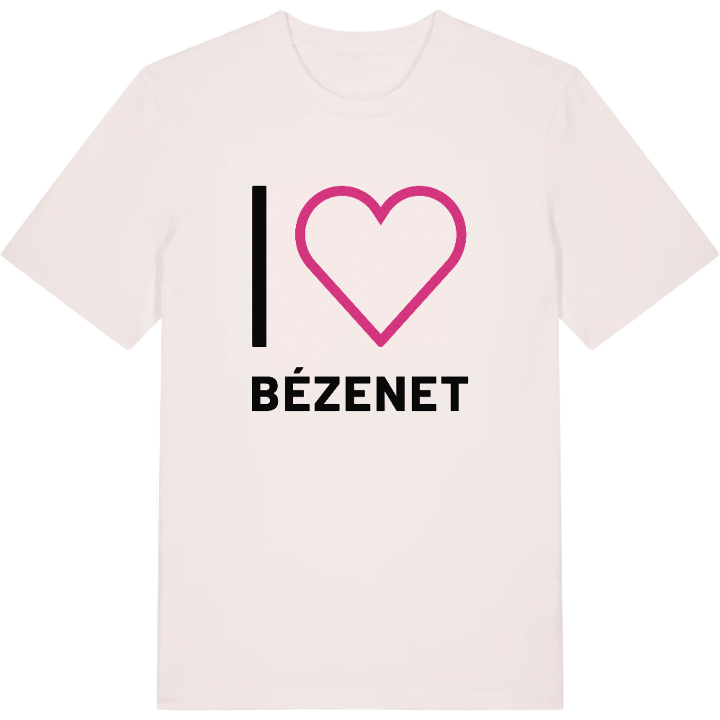 Jag älskar Bézenet t-shirt stort tryck – t-shirt från PinShirt