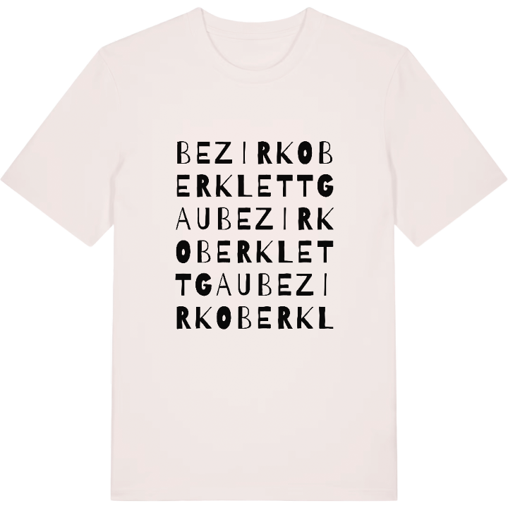 Bezirk Oberklettgau ordlek t-shirt – t-shirt från PinShirt