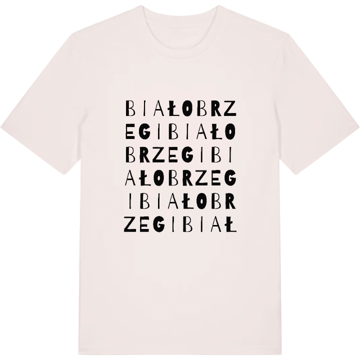 Białobrzegi ordlek t-shirt – t-shirt från PinShirt