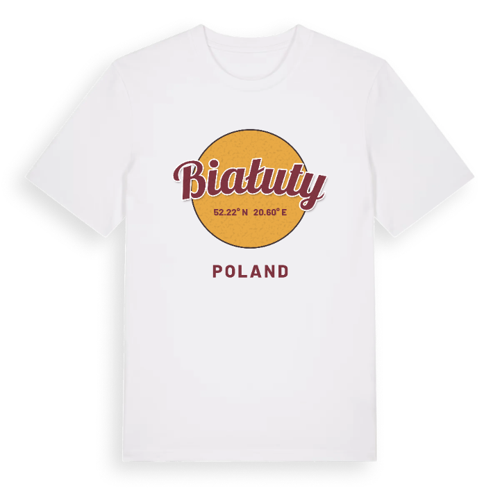 Białuty cirkel t-shirt – t-shirt från PinShirt