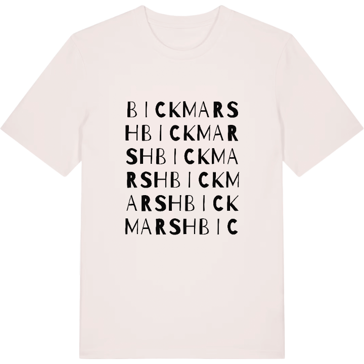 Bickmarsh ordlek t-shirt – t-shirt från PinShirt