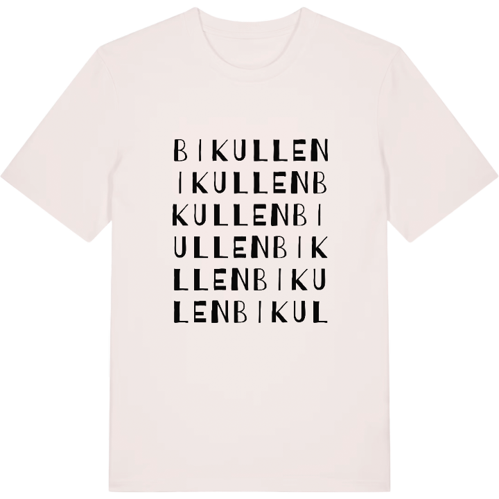 Bikullen ordlek t-shirt – t-shirt från PinShirt