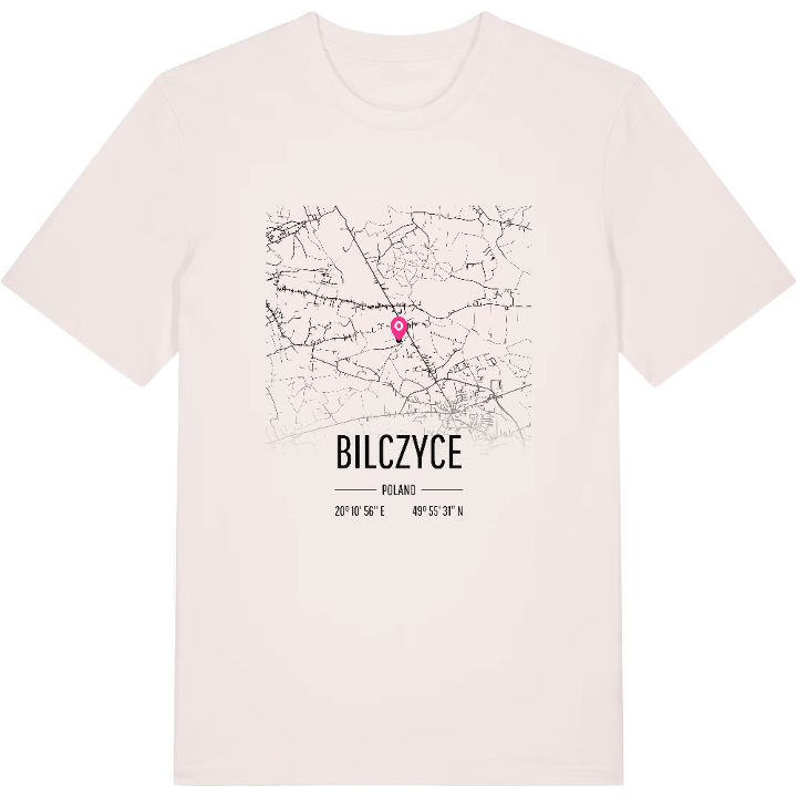 Bilczyce karta t-shirt – t-shirt från PinShirt