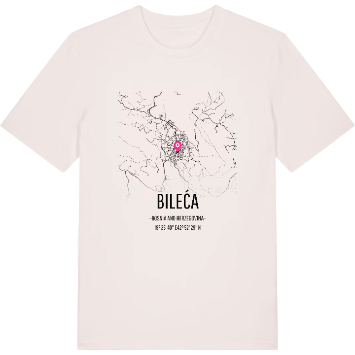 Bileća karta t-shirt – t-shirt från PinShirt