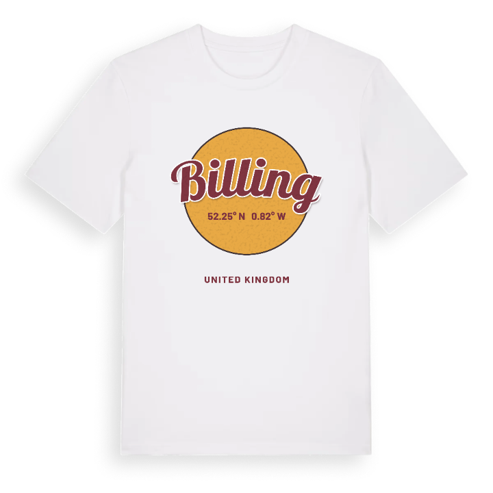 Billing cirkel t-shirt – t-shirt från PinShirt