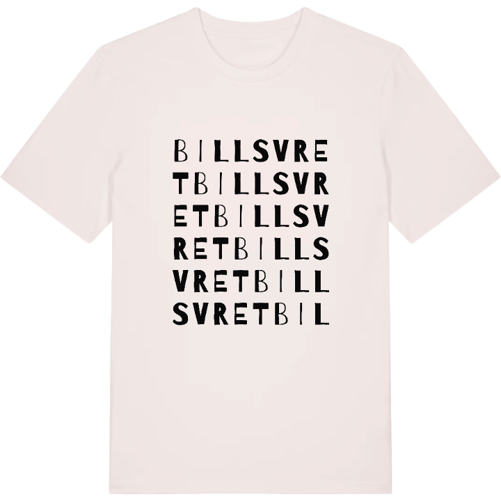 Billsvret ordlek t-shirt – t-shirt från PinShirt