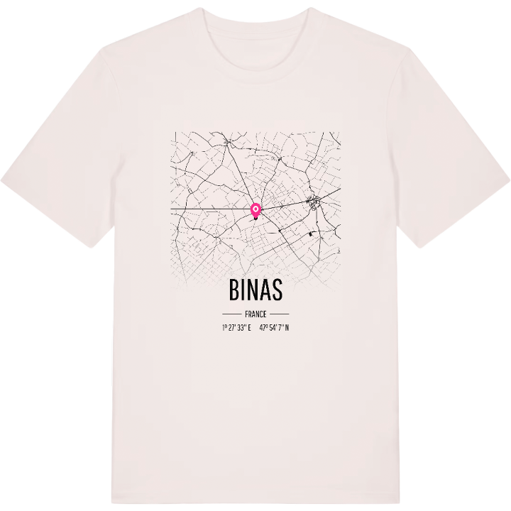 Binas karta t-shirt – t-shirt från PinShirt