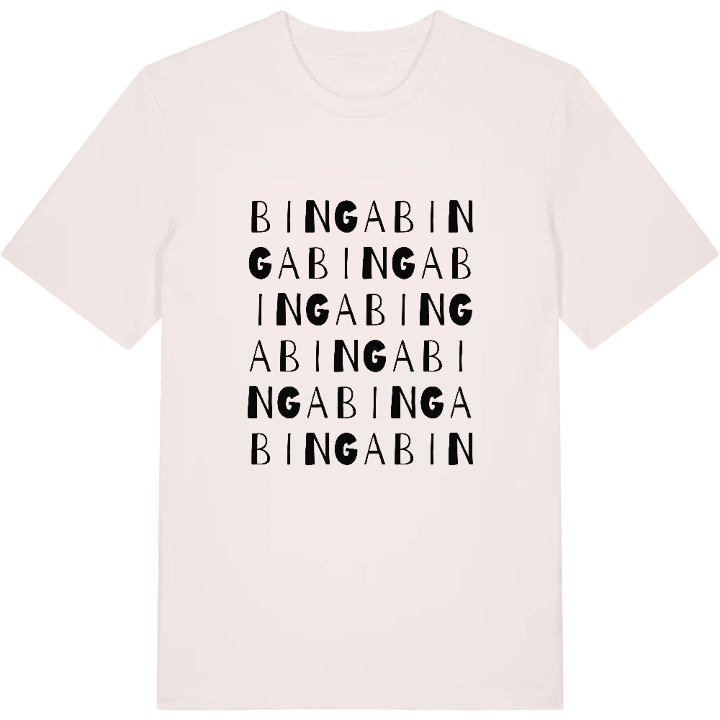 Binga ordlek t-shirt – t-shirt från PinShirt