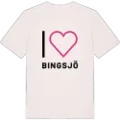 Jag älskar Bingsjö t-shirt stort tryck