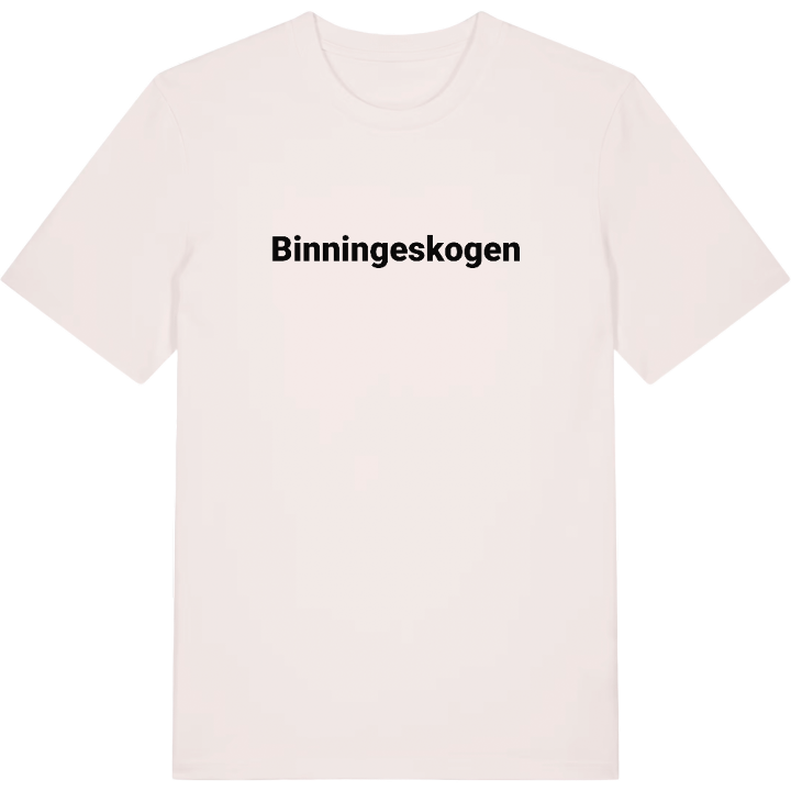 Binningeskogen fetstil t-shirt – t-shirt från PinShirt