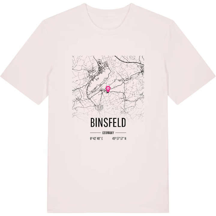 Binsfeld karta t-shirt – t-shirt från PinShirt