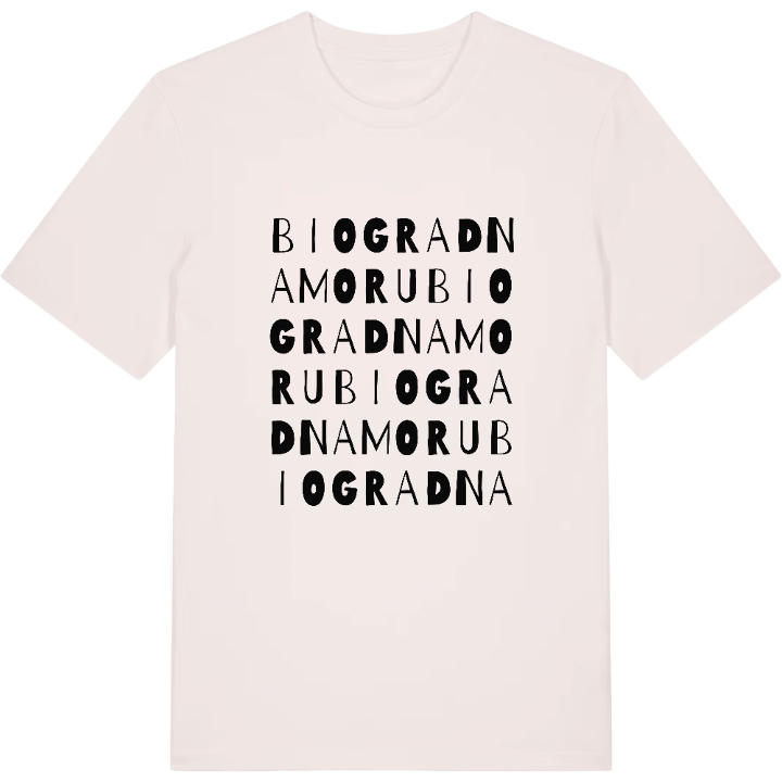 Biograd na Moru ordlek t-shirt – t-shirt från PinShirt