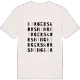 Birgers korsning ordlek t-shirt