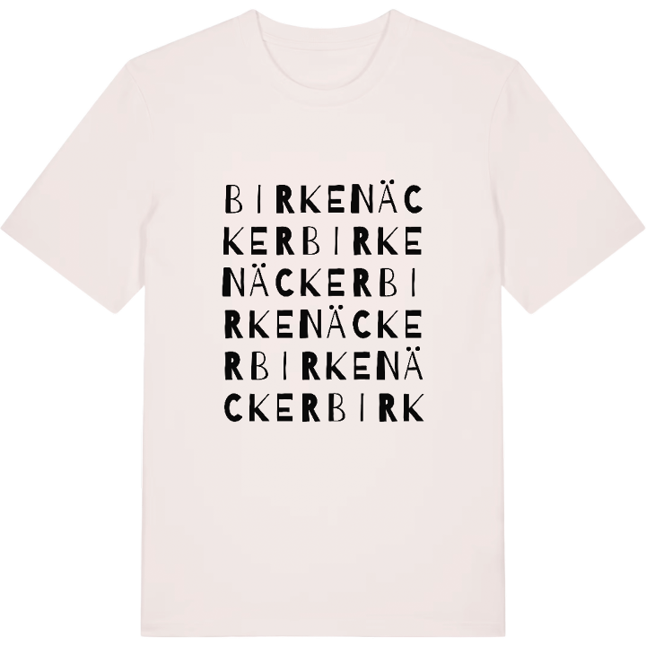 Birkenäcker ordlek t-shirt – t-shirt från PinShirt