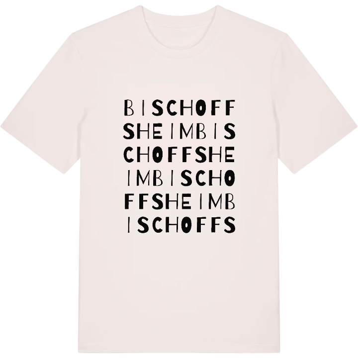 Bischoffsheim ordlek t-shirt – t-shirt från PinShirt