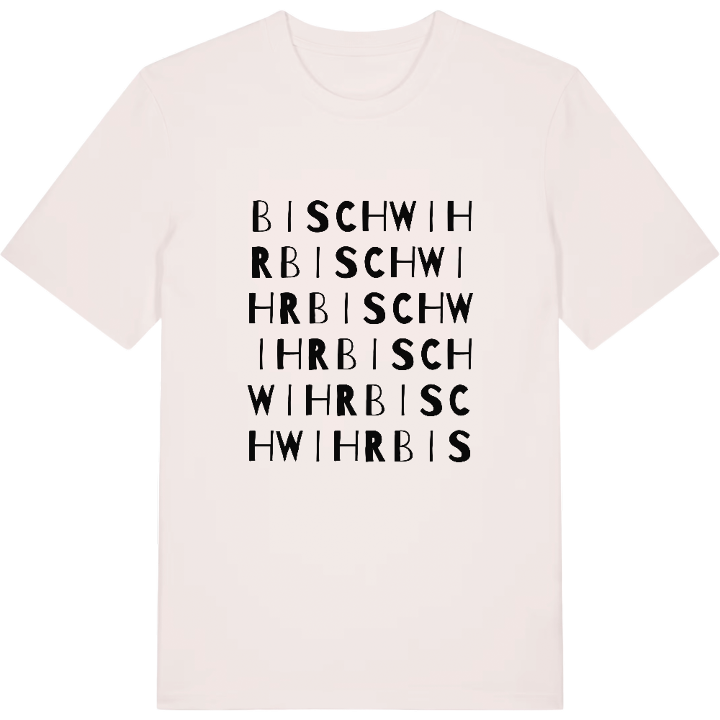 Bischwihr ordlek t-shirt – t-shirt från PinShirt