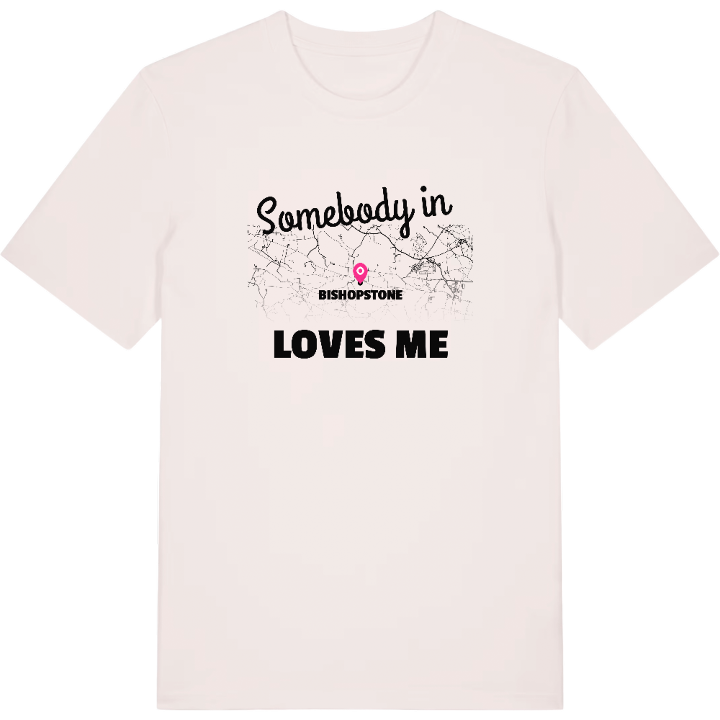 Någon i Bishopstone älskar mig t-shirt – t-shirt från PinShirt