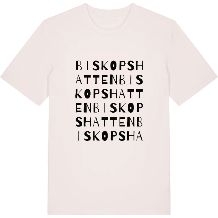 Biskopshatten ordlek t-shirt – t-shirt från PinShirt