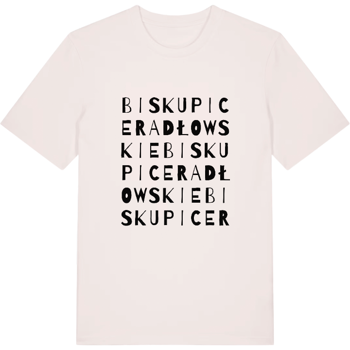 Biskupice Radłowskie ordlek t-shirt – t-shirt från PinShirt