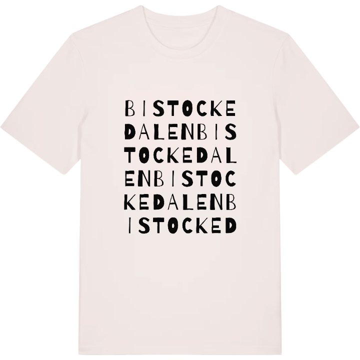 Bistockedalen ordlek t-shirt – t-shirt från PinShirt