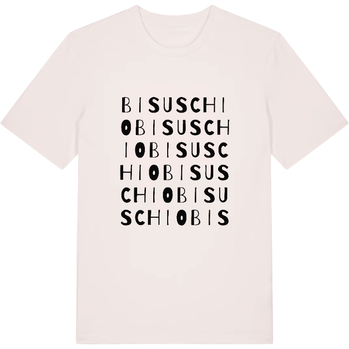 Bisuschio ordlek t-shirt – t-shirt från PinShirt