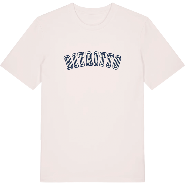Bitritto college t-shirt – t-shirt från PinShirt