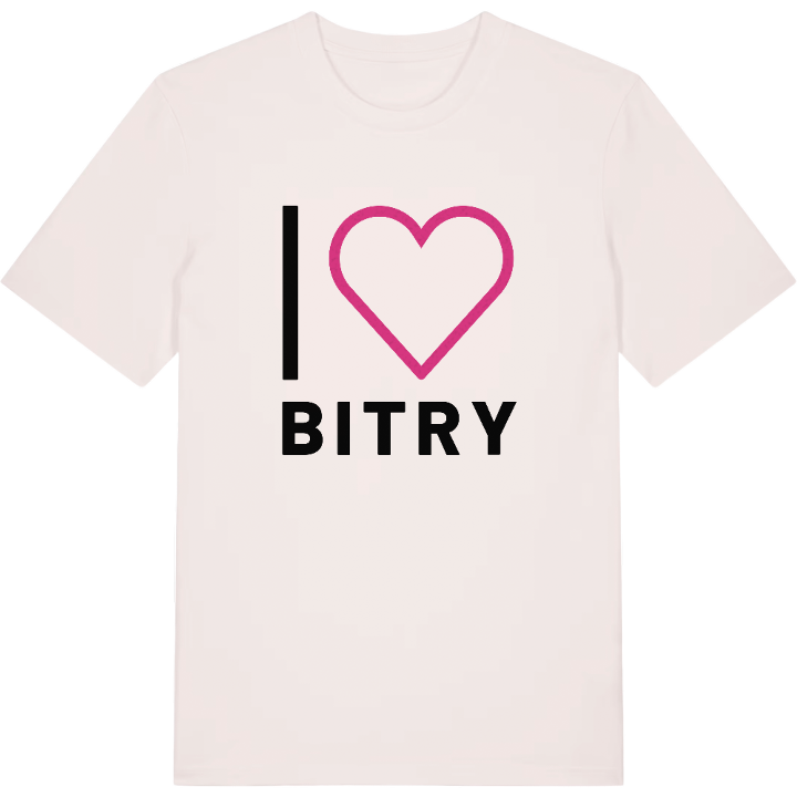 Jag älskar Bitry t-shirt stort tryck – t-shirt från PinShirt