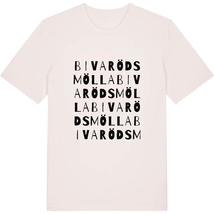 Bivarödsmölla ordlek t-shirt – t-shirt från PinShirt