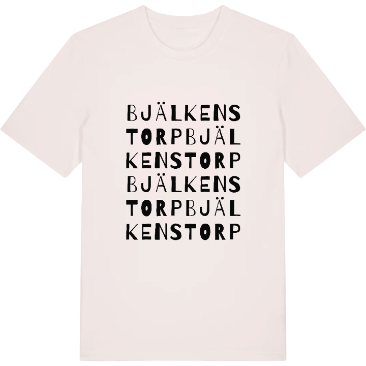Bjälkenstorp ordlek t-shirt – t-shirt från PinShirt