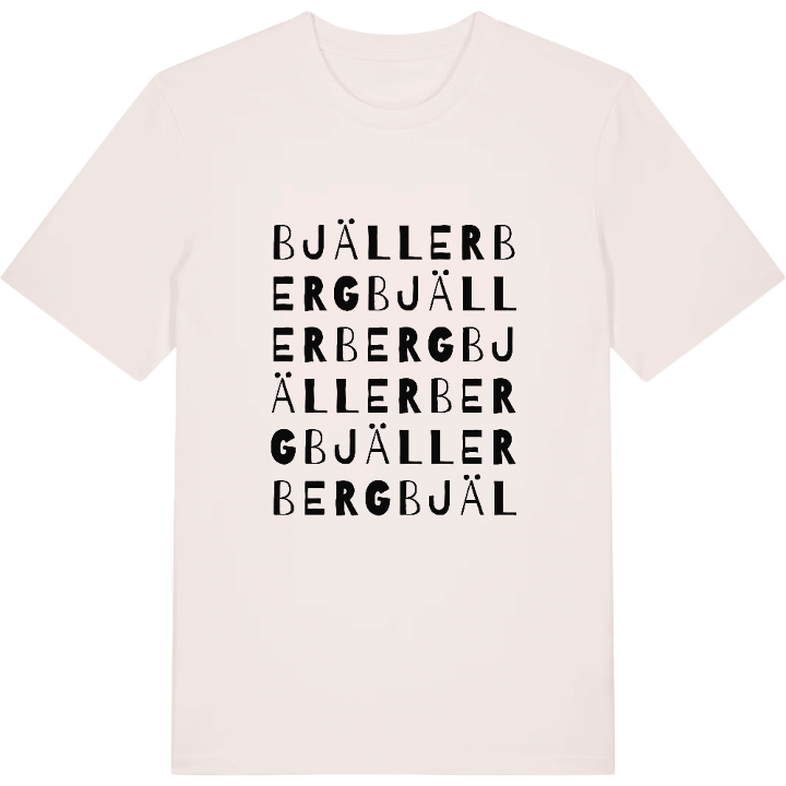 Bjällerberg ordlek t-shirt – t-shirt från PinShirt