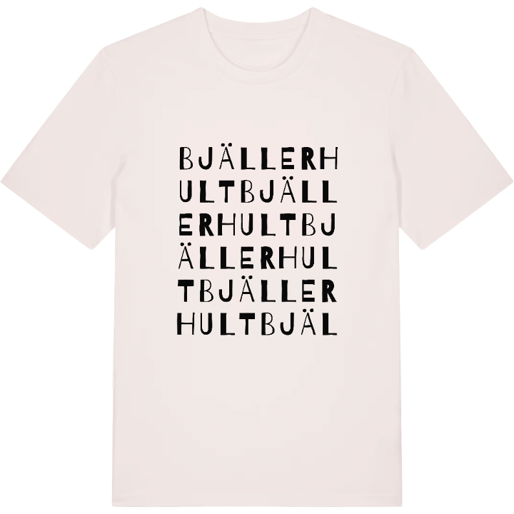 Bjällerhult ordlek t-shirt – t-shirt från PinShirt