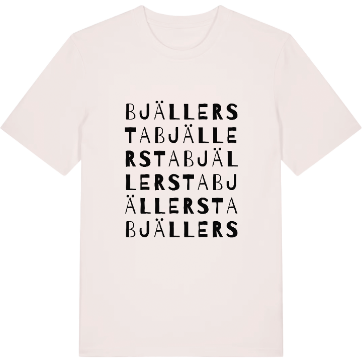 Bjällersta ordlek t-shirt – t-shirt från PinShirt