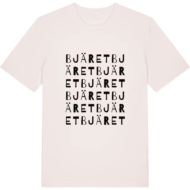Bjäret ordlek t-shirt – t-shirt från PinShirt