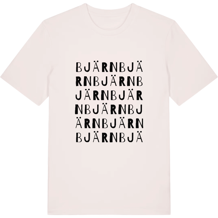 Bjärn ordlek t-shirt – t-shirt från PinShirt