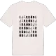 Bjärröd ordlek t-shirt