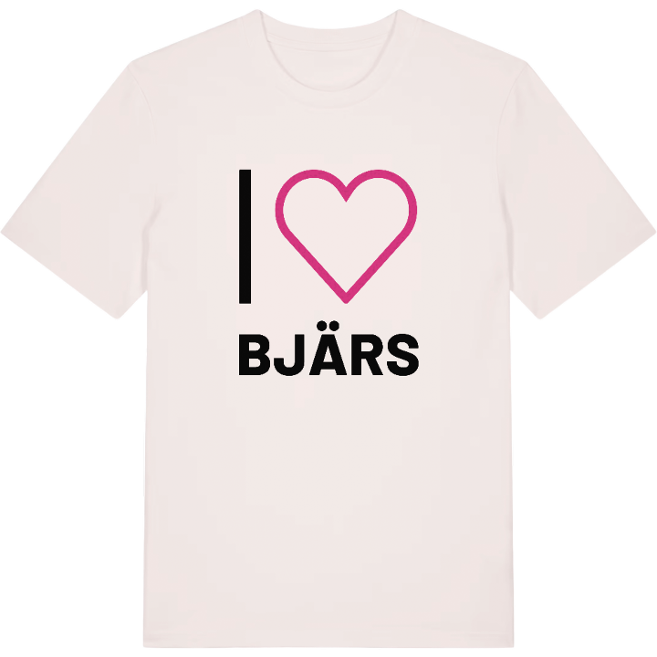 Jag älskar Bjärs t-shirt stort tryck – t-shirt från PinShirt