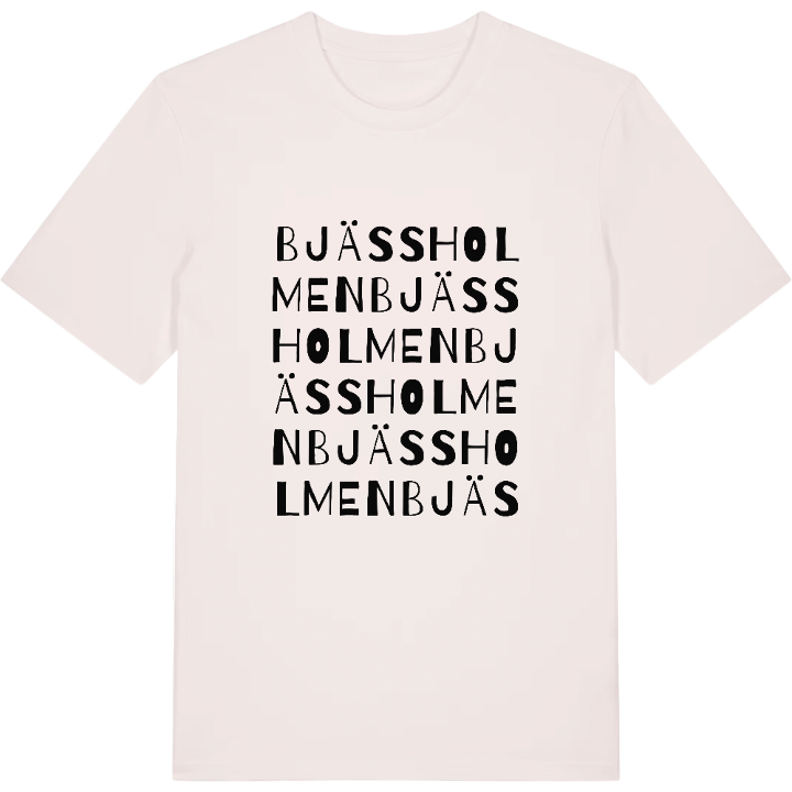 Bjässholmen ordlek t-shirt – t-shirt från PinShirt