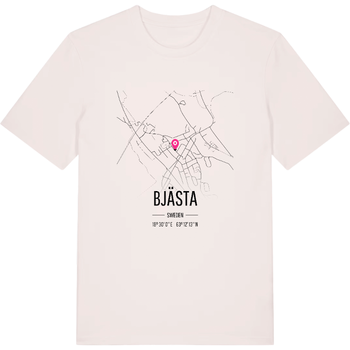 Bjästa karta t-shirt – t-shirt från PinShirt