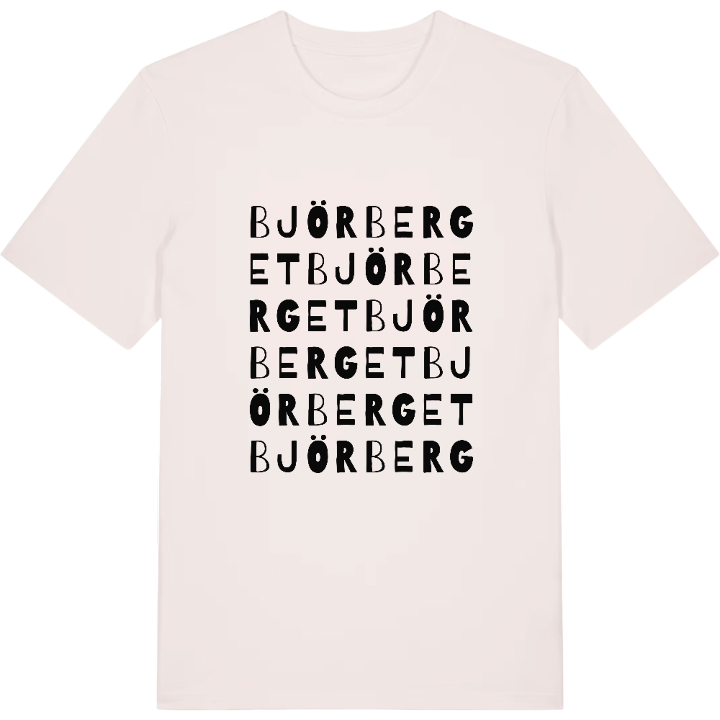 Björberget ordlek t-shirt – t-shirt från PinShirt