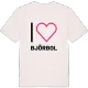 Jag älskar Björbol t-shirt stort tryck