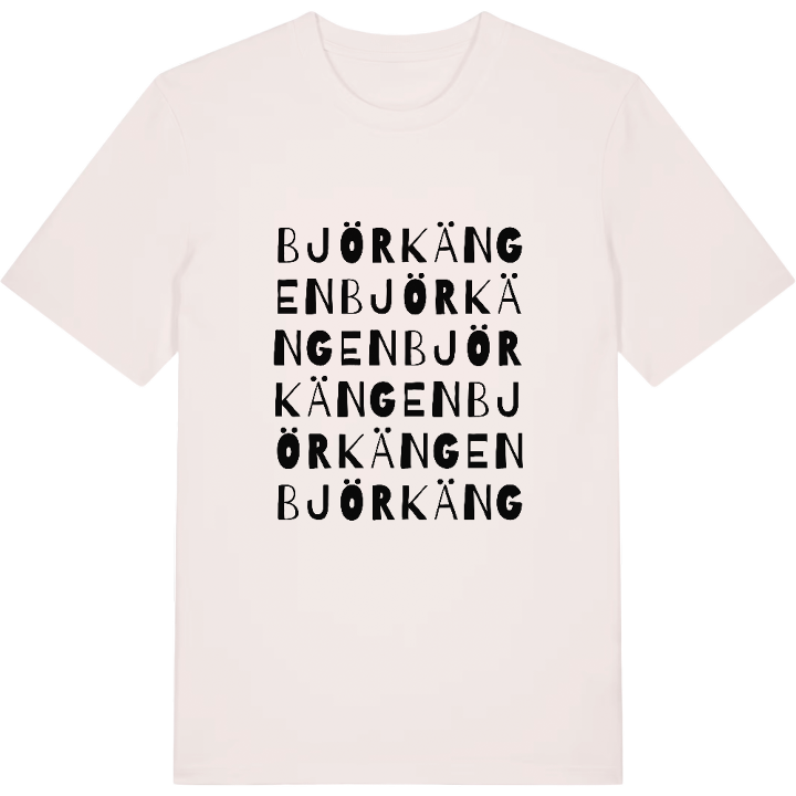 Björkängen ordlek t-shirt – t-shirt från PinShirt