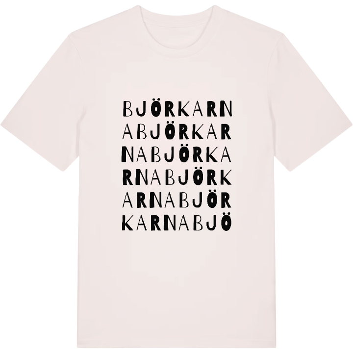 Björkarna ordlek t-shirt – t-shirt från PinShirt