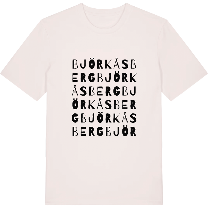 Björkåsberg ordlek t-shirt – t-shirt från PinShirt