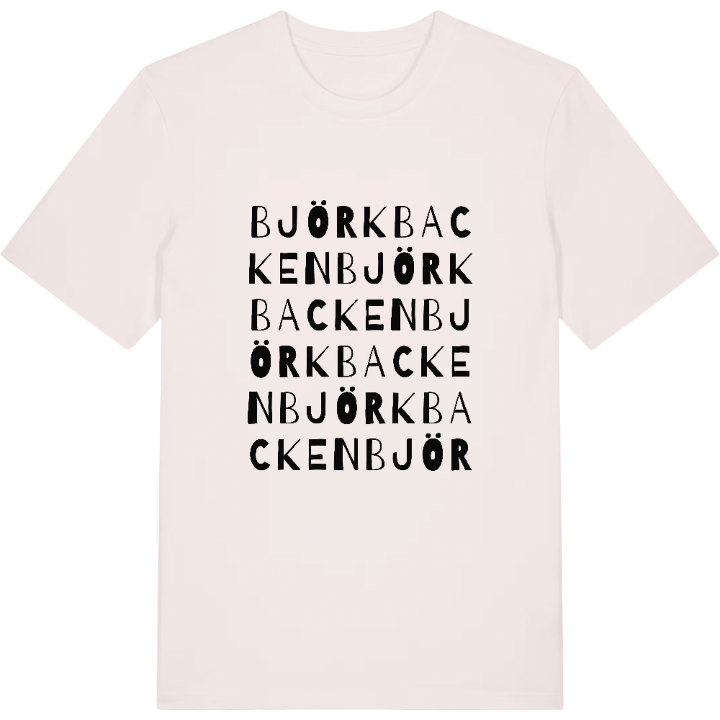 Björkbacken ordlek t-shirt – t-shirt från PinShirt