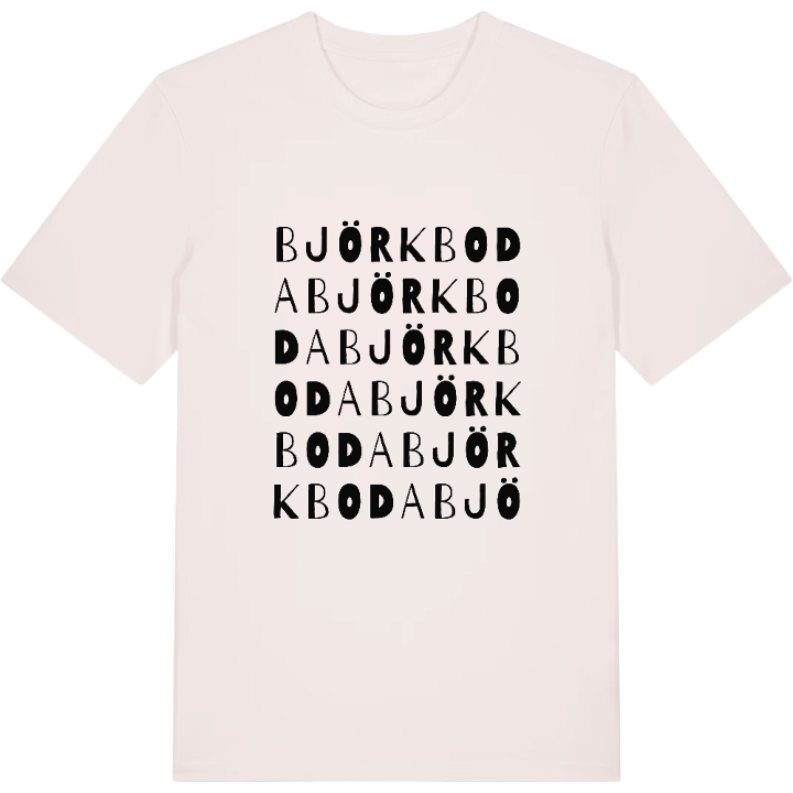 Björkboda ordlek t-shirt – t-shirt från PinShirt