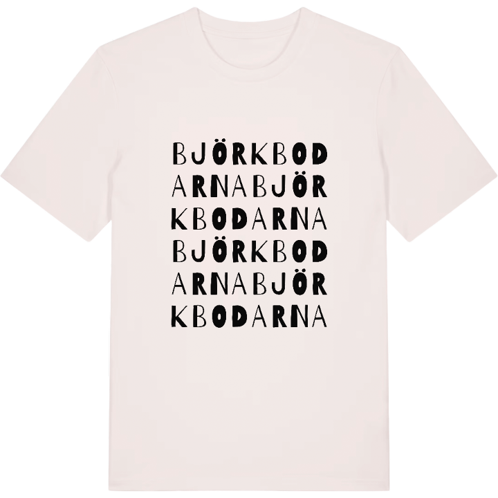 Björkbodarna ordlek t-shirt – t-shirt från PinShirt