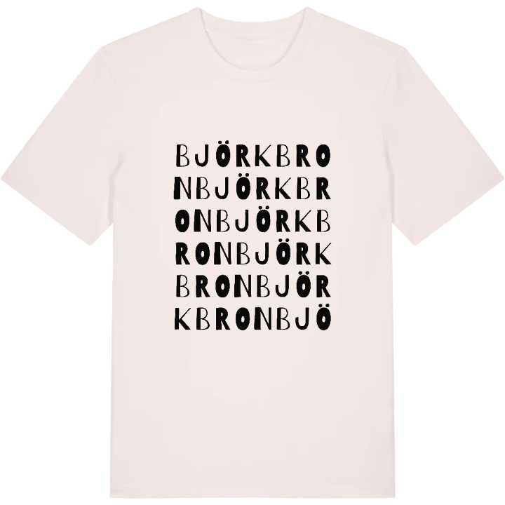 Björkbron ordlek t-shirt – t-shirt från PinShirt